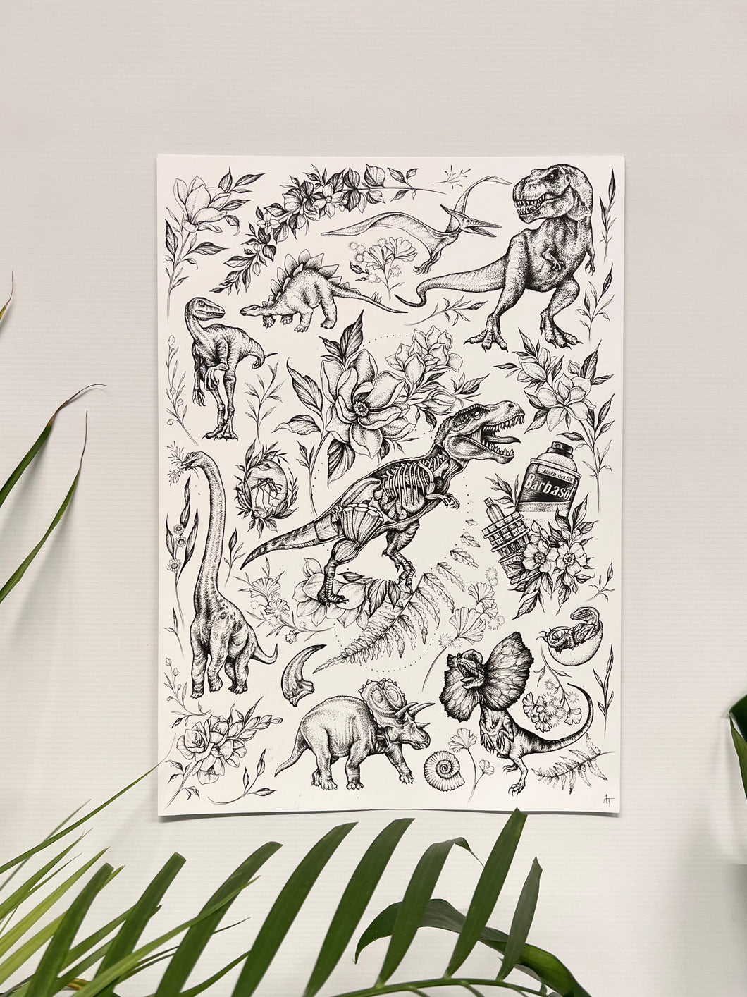 'Jurassic Park' A3 print